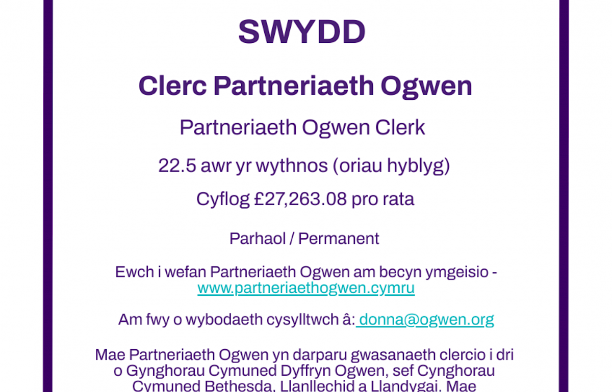 Partneriaeth Ogwen Clerk