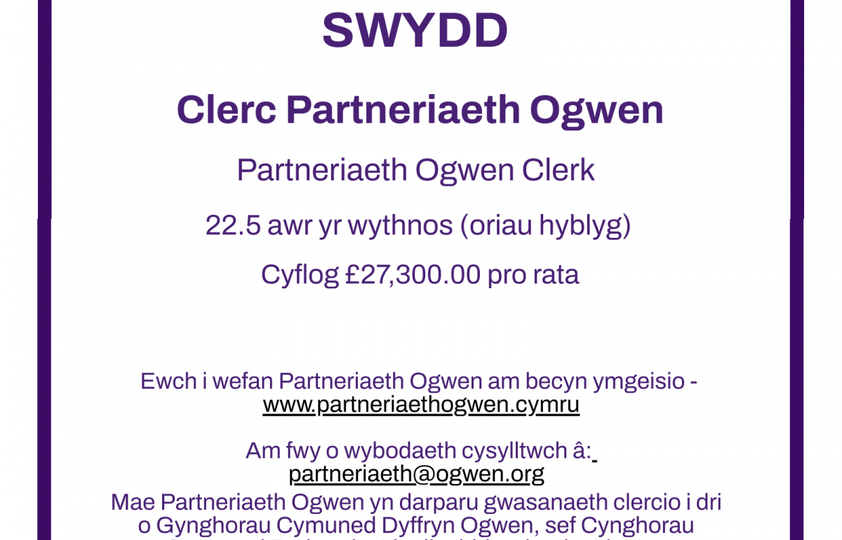 Partneriaeth Ogwen Clerk